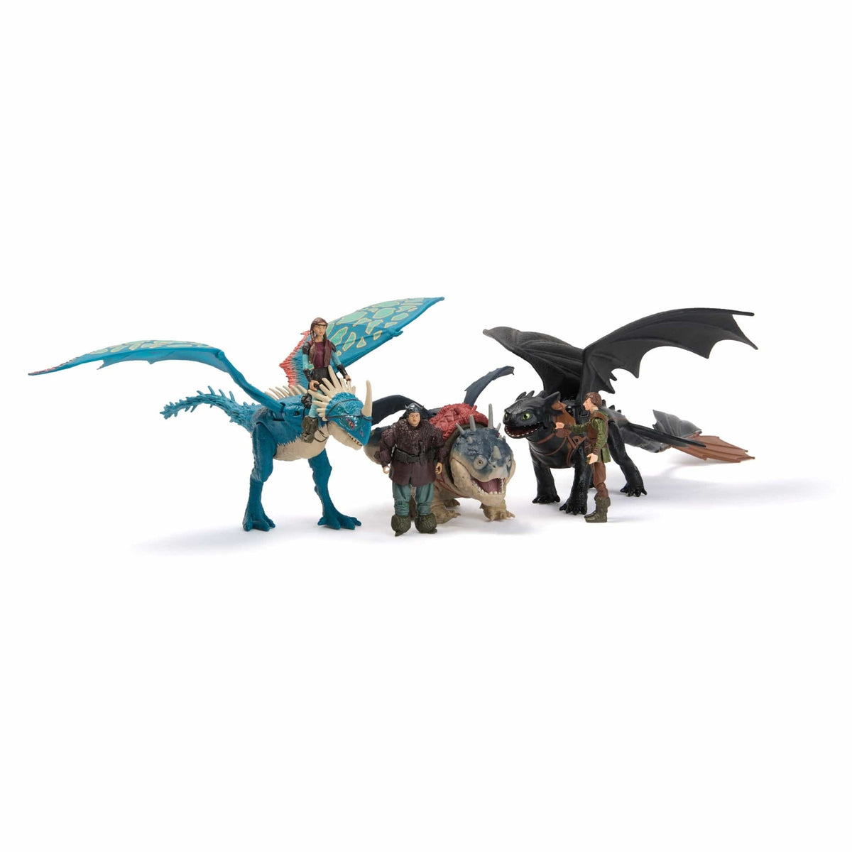 How to Train Your Dragon - Viking & Dragon-Deadly Nadder Playset 681147083066
