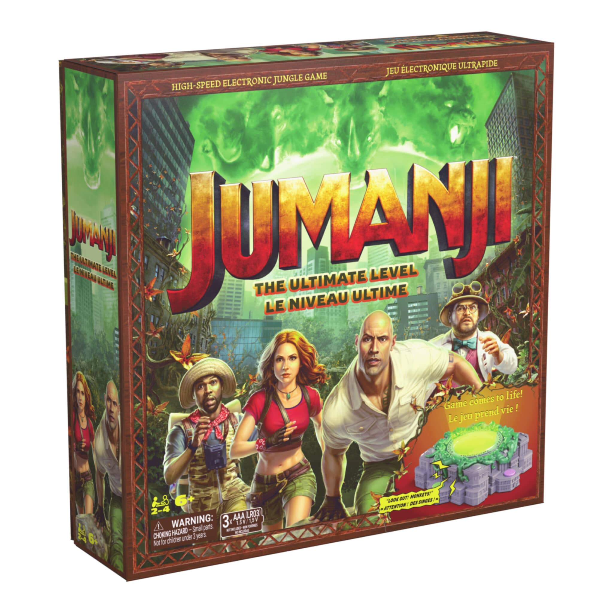 Jumanji: The Ultimate Level Electronic Board Game 681147126596