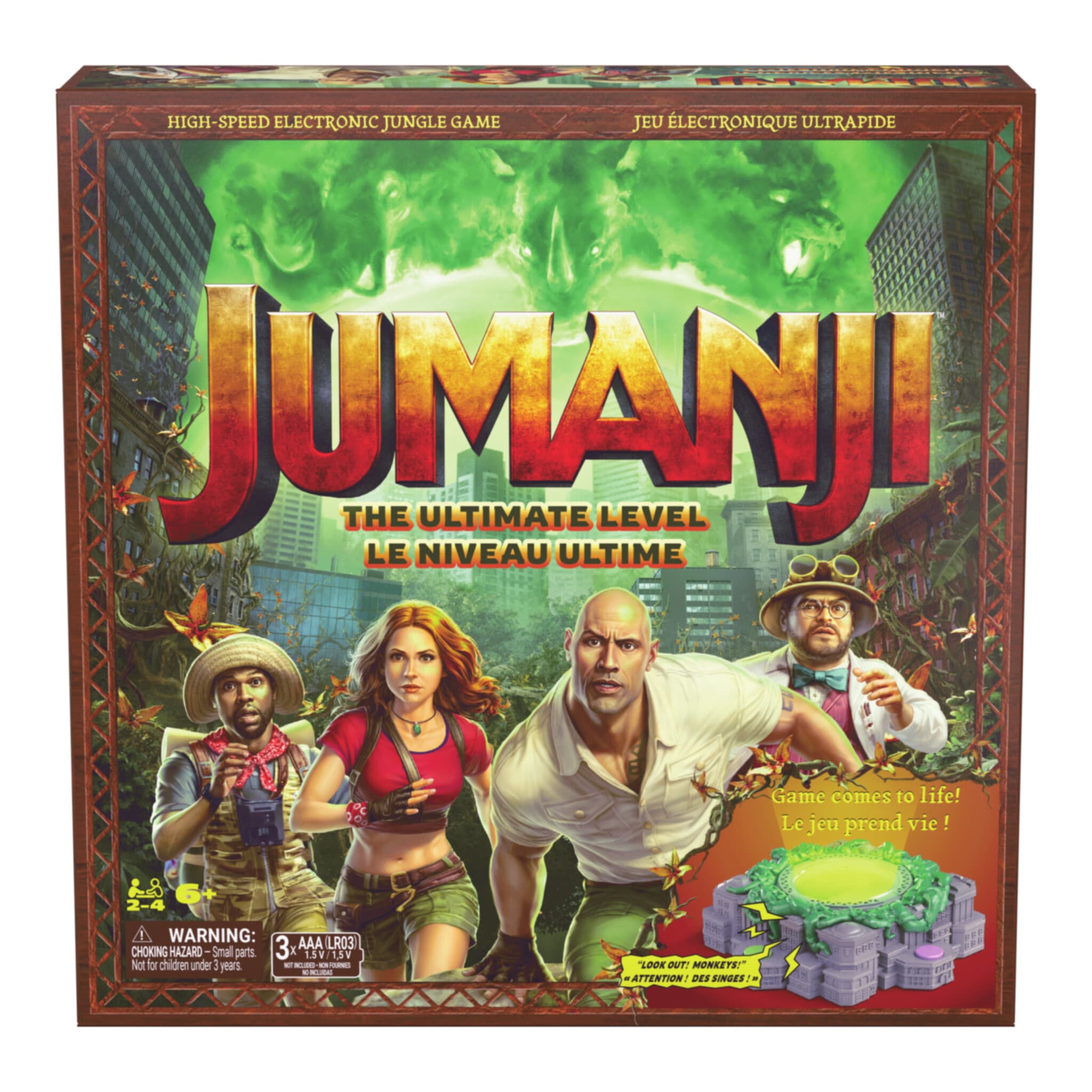 Jumanji: The Ultimate Level Electronic Board Game 681147126596