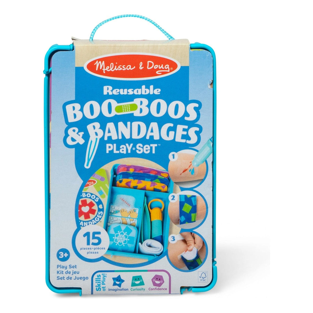 Melissa and Doug Boos and Bandages Doctor Playset for Kids