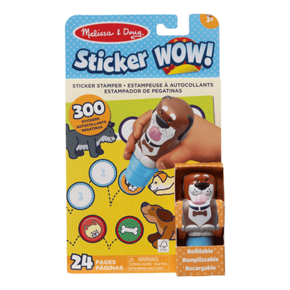 Melissa And Doug Dog Art Pad And Stamp Set For Kids