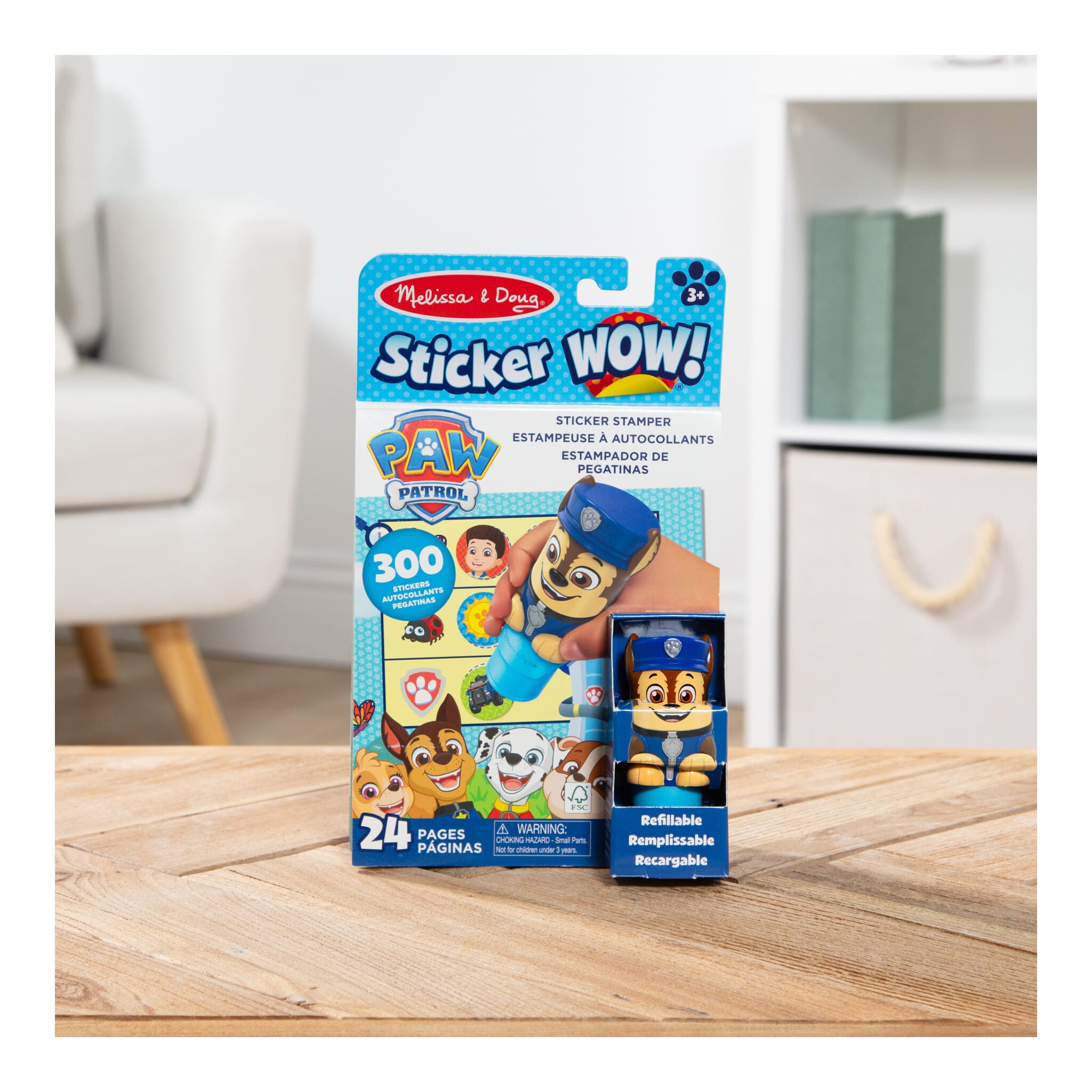 Melissa & Doug Sticker WOW! PAW Patrol Chase Activity Set 681147137608