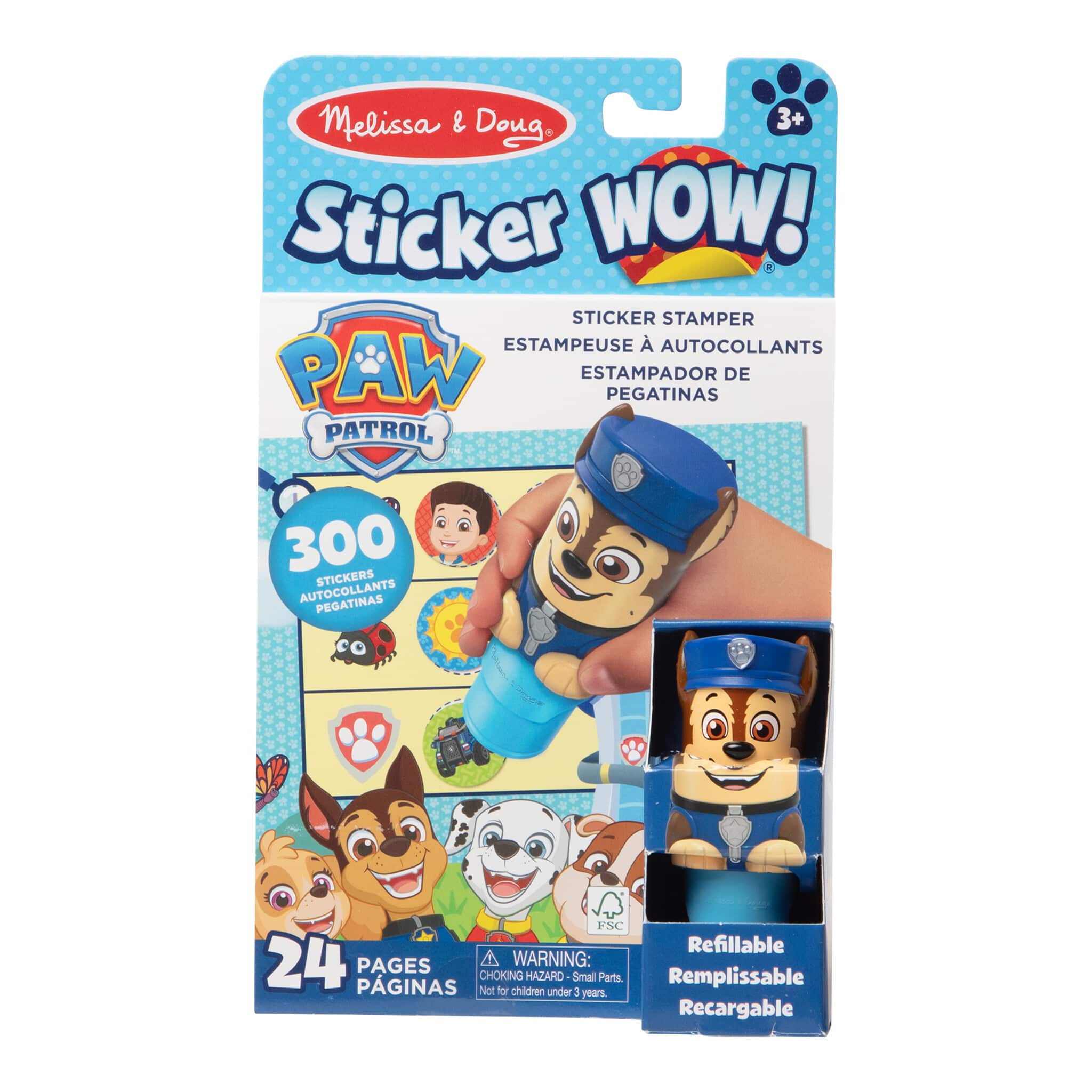 Melissa & Doug Sticker WOW! PAW Patrol Chase Activity Set 681147137608