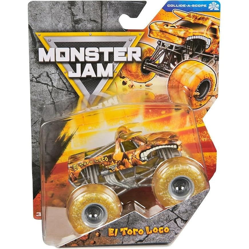 Monster Jam - 1:64 Diecast Truck - Series 42 - Collide-A-Scope - El Toro Loco 778988553480