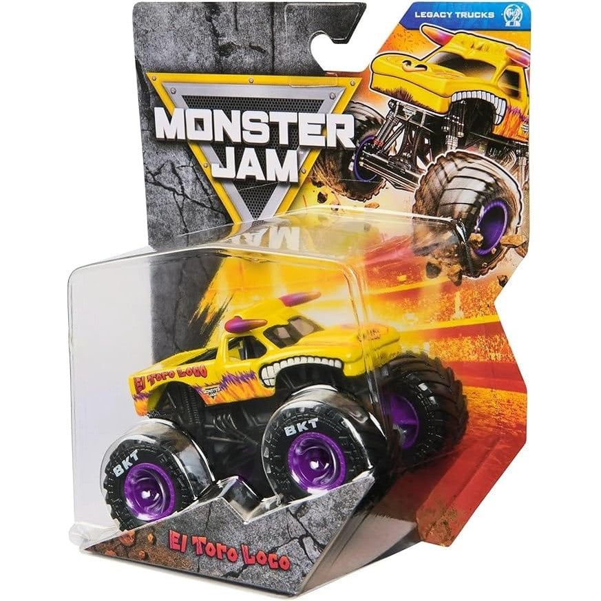 Monster Jam - 1:64 Diecast Truck - Series 42 - Legacy Trucks - El Toro Loco 778988553480