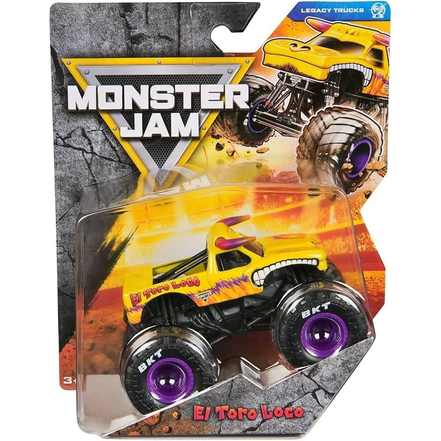 Monster Jam - 1:64 Diecast Truck - Series 42 - Legacy Trucks - El Toro Loco 778988553480