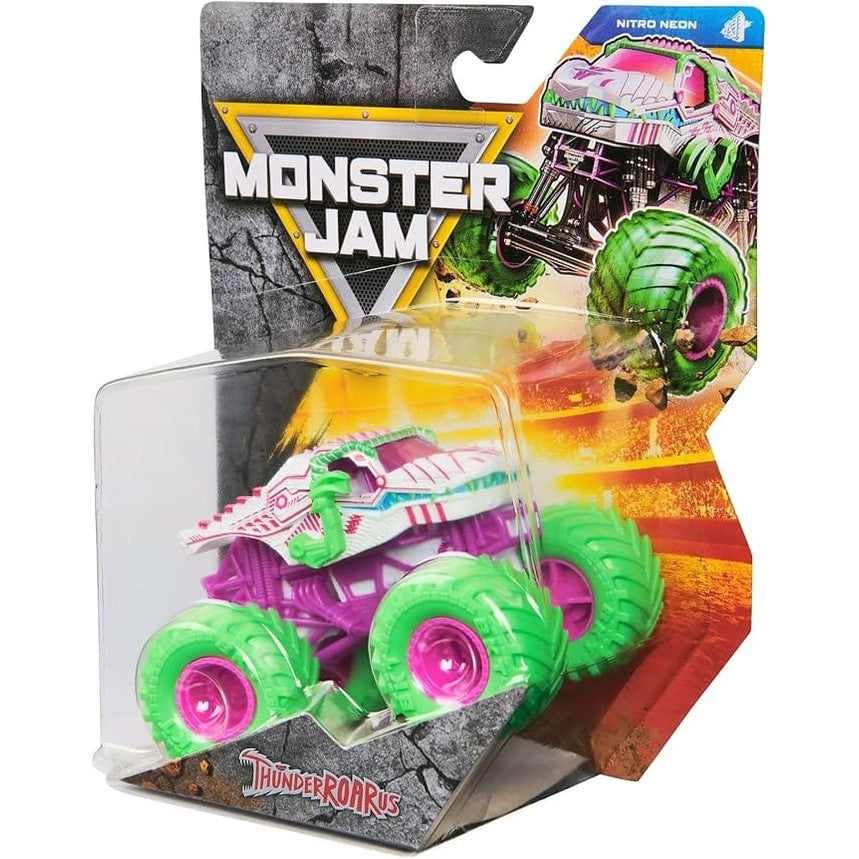 Monster Jam - 1:64 Diecast Truck - Series 42 - Nitro Neon - ThunderROARus 778988553480