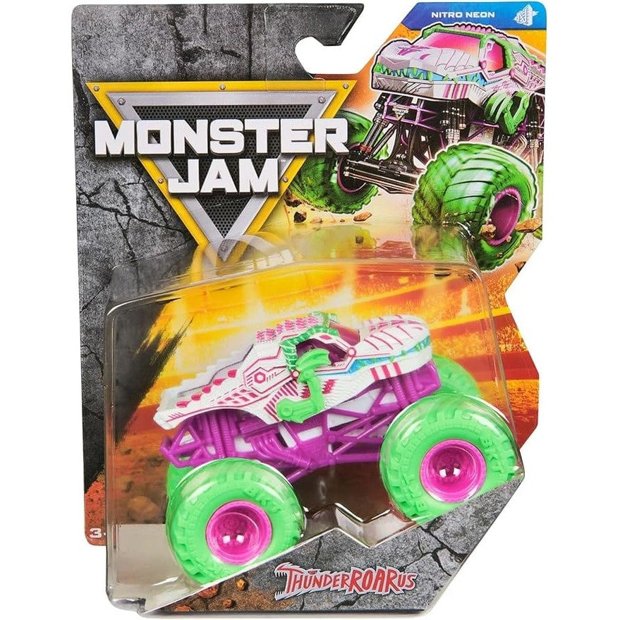 Monster Jam - 1:64 Diecast Truck - Series 42 - Nitro Neon - ThunderROARus 778988553480