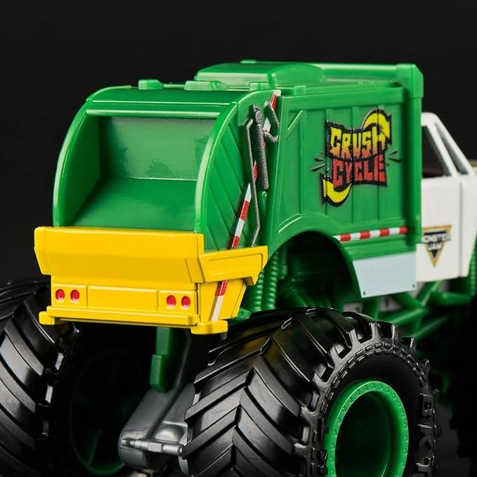 Monster Jam - 1:64 Diecast Truck - Series 42 - On The Job - Crush Cycle 778988553480