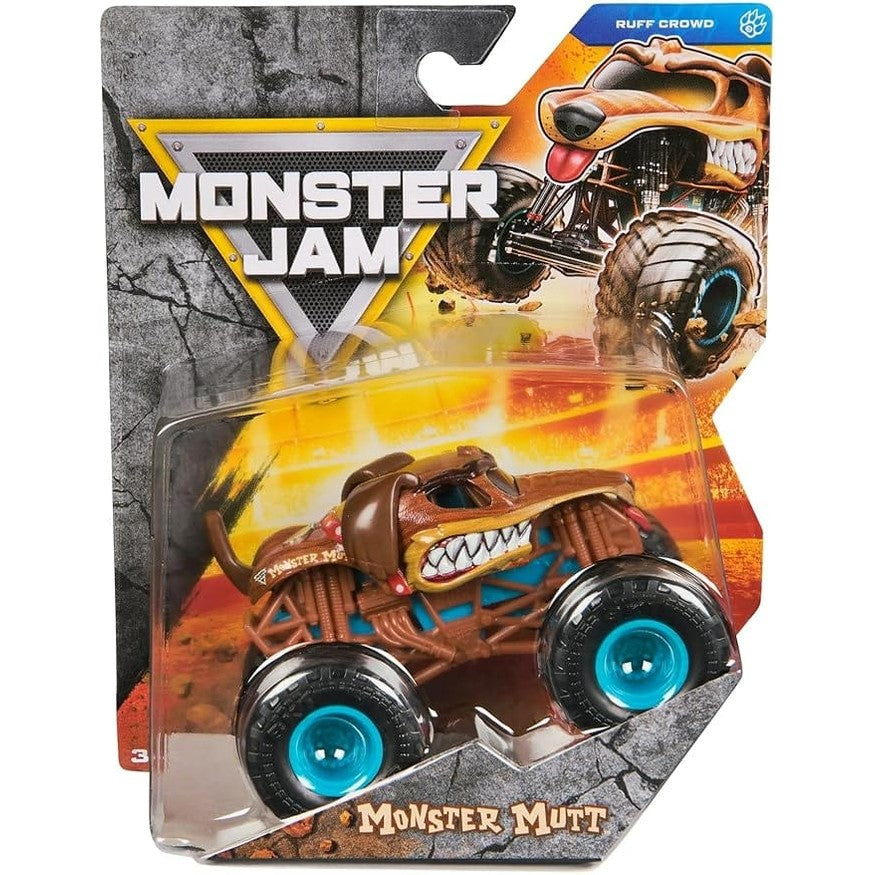 Monster Jam - 1:64 Diecast Truck - Series 42 - Ruff Crowd - Monster Mutt 778988553480