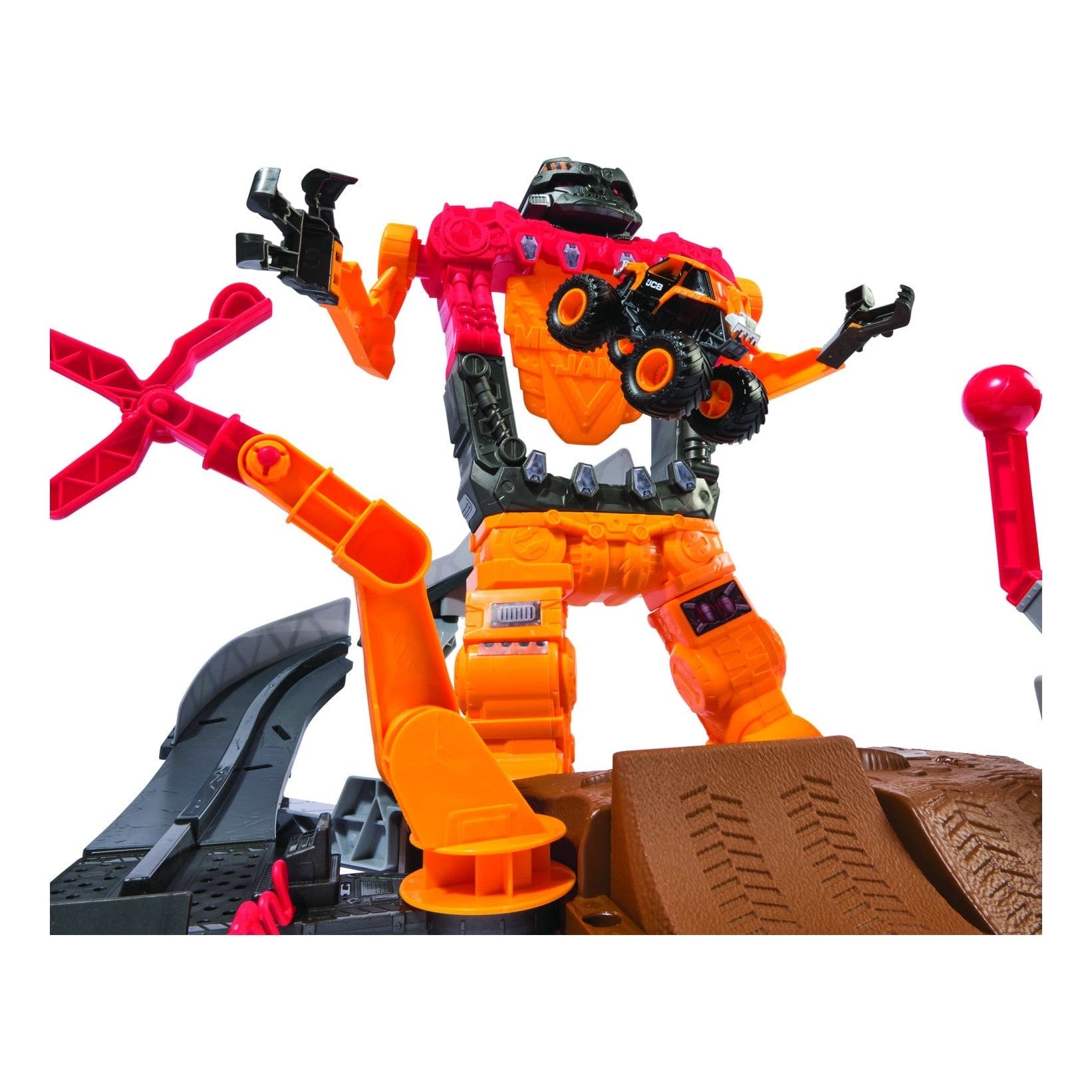 Monster Jam 1 64 Scale Smash Bash Playset Arena Ramp