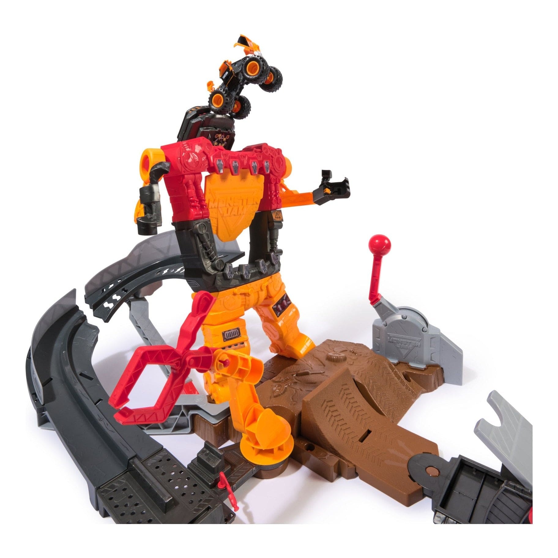 Monster Jam 1 64 Scale Smash Bash Playset Arena Ramp