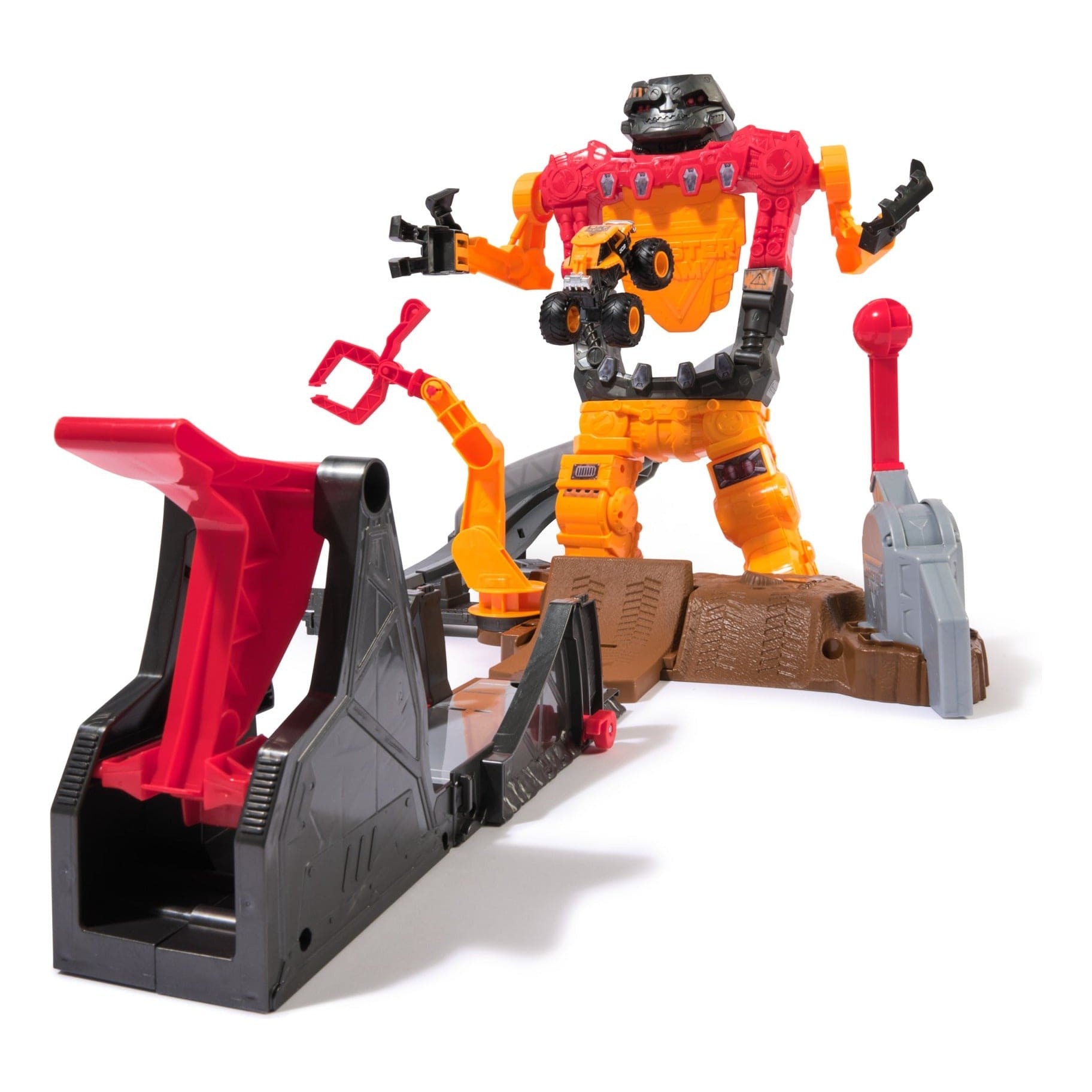 Monster Jam 1 64 Scale Smash Bash Playset Arena Ramp