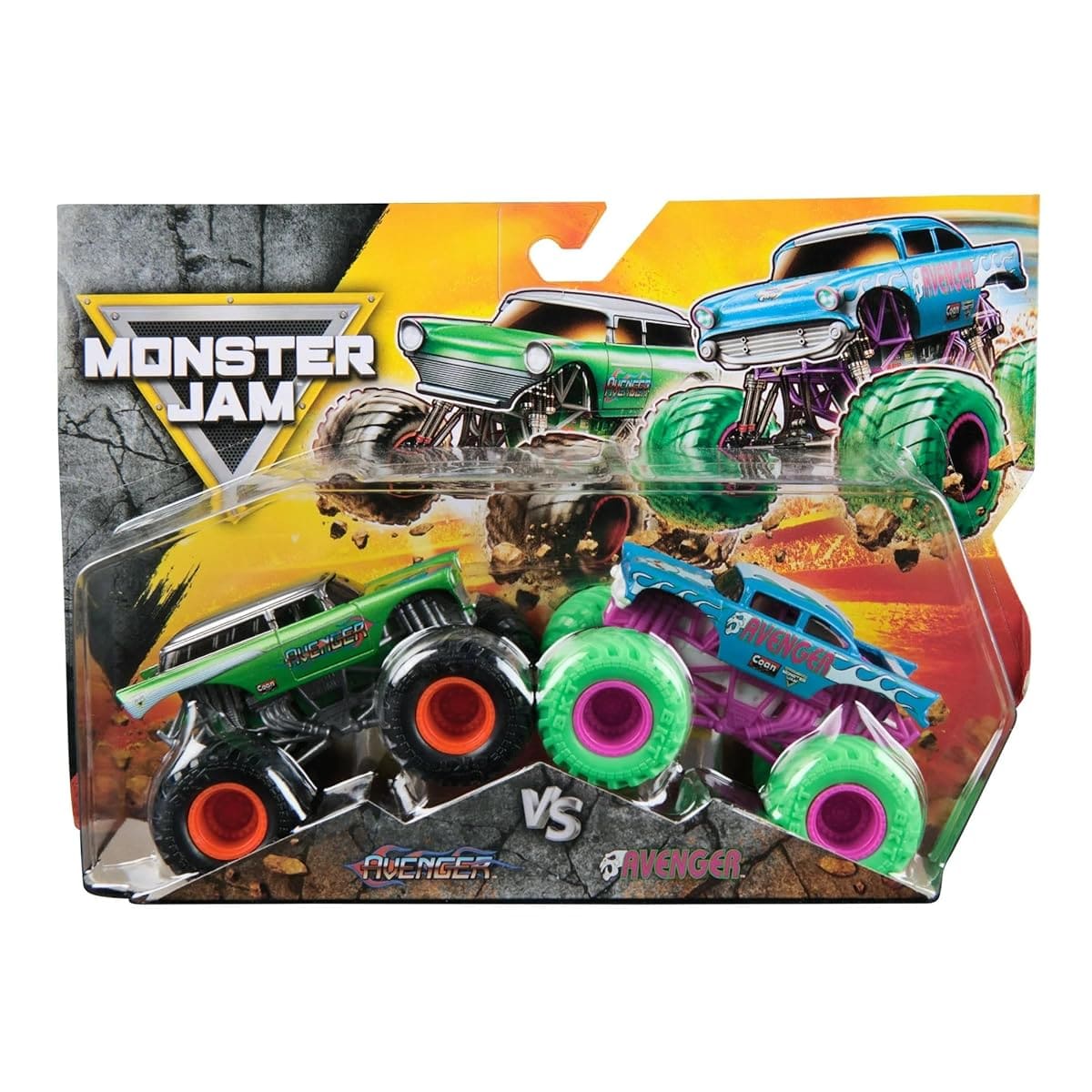 Monster Jam - 1:64 Series 33 - Avenger Vs Avenger 778988380574