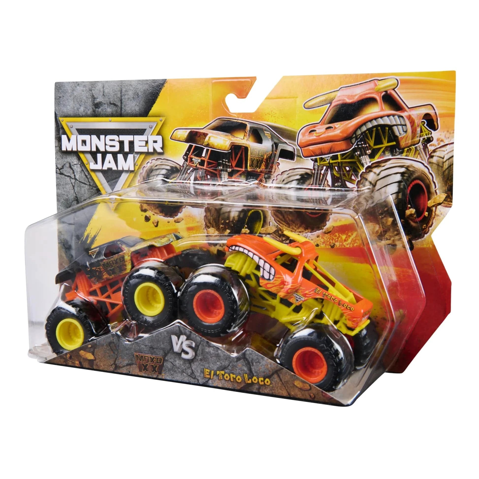 Monster Jam - 1:64 Series 33 - Max-D XX Vs El Toro Loco 778988380574