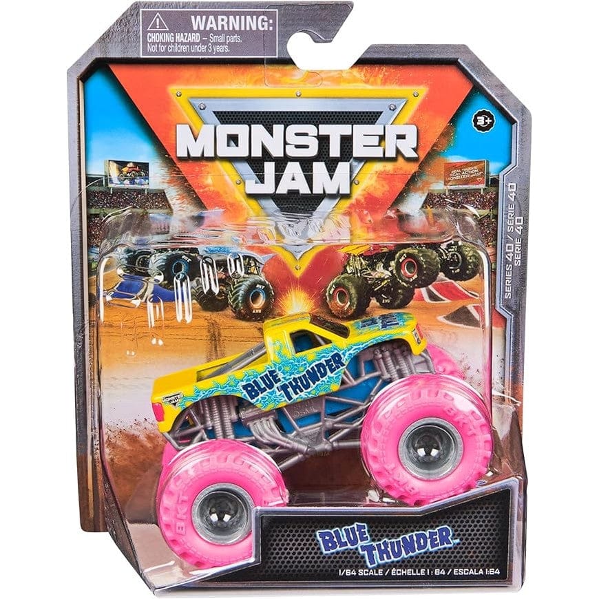 Monster Jam - 1:64 Series 40 - Blue Thunder 778988553480