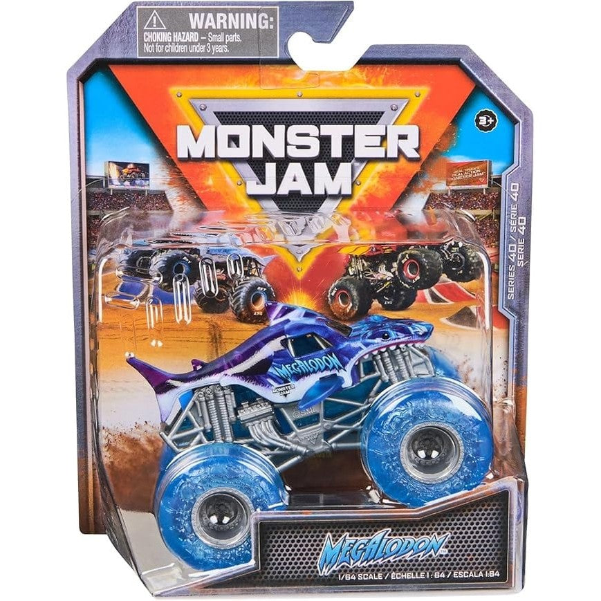 Monster Jam - 1:64 - Series 40 - Megalodon 778988553480