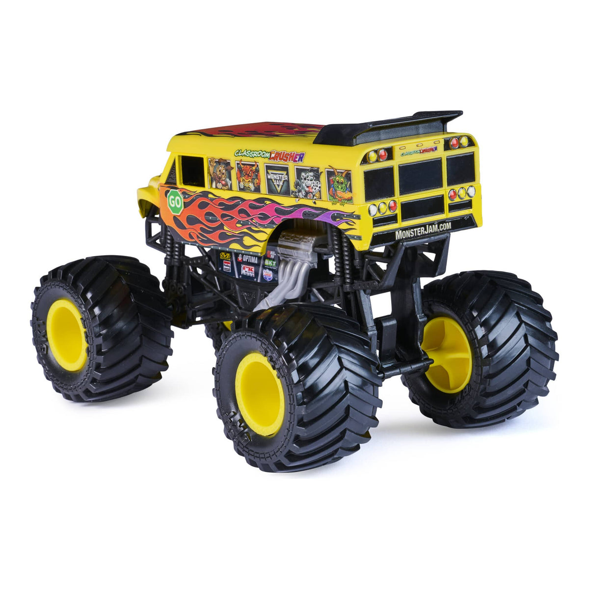 Monster Jam Classroom Crusher 1:24 Die-Cast Monster Truck 681147147003