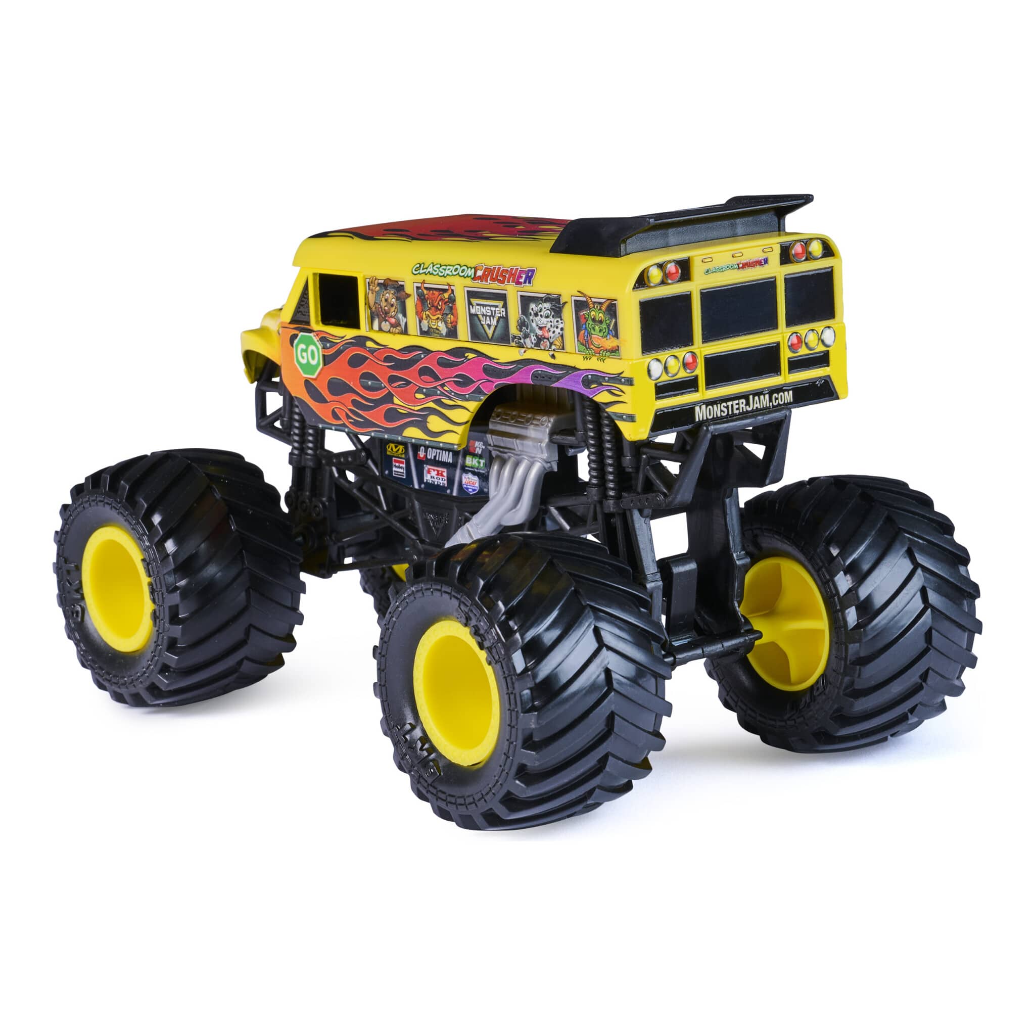 Monster Jam Classroom Crusher 1:24 Die-Cast Monster Truck 681147147003
