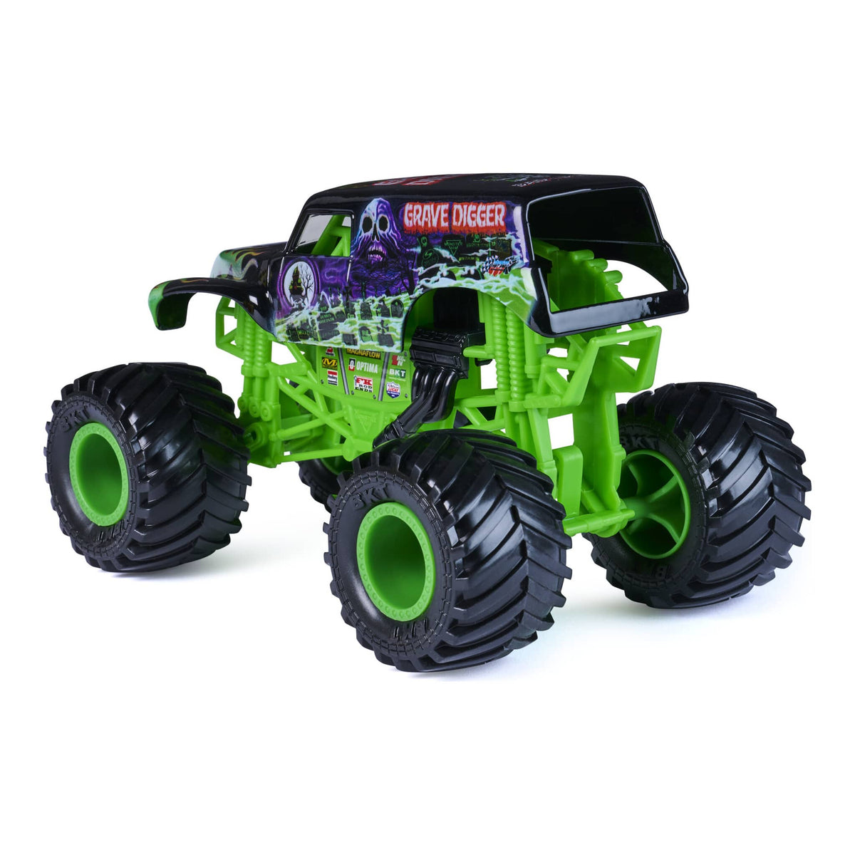 Monster Jam Grave Digger 1:24 Die-Cast Monster Truck 681147146969