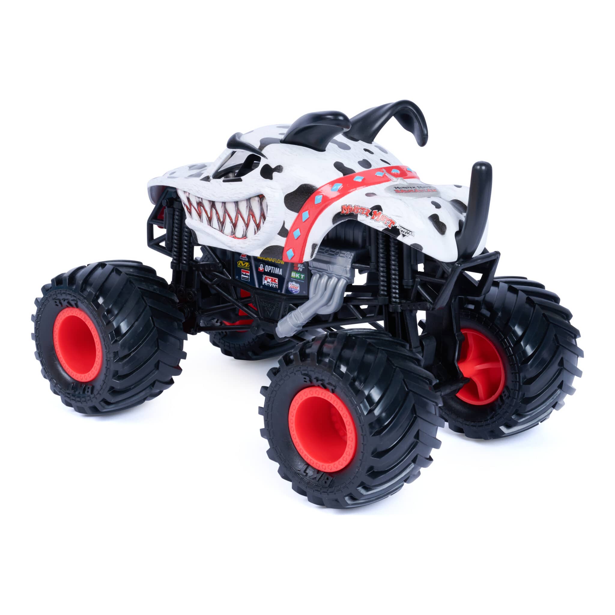 Monster Jam Monster Mutt Dalmatian 1:24 Die-Cast Monster Truck