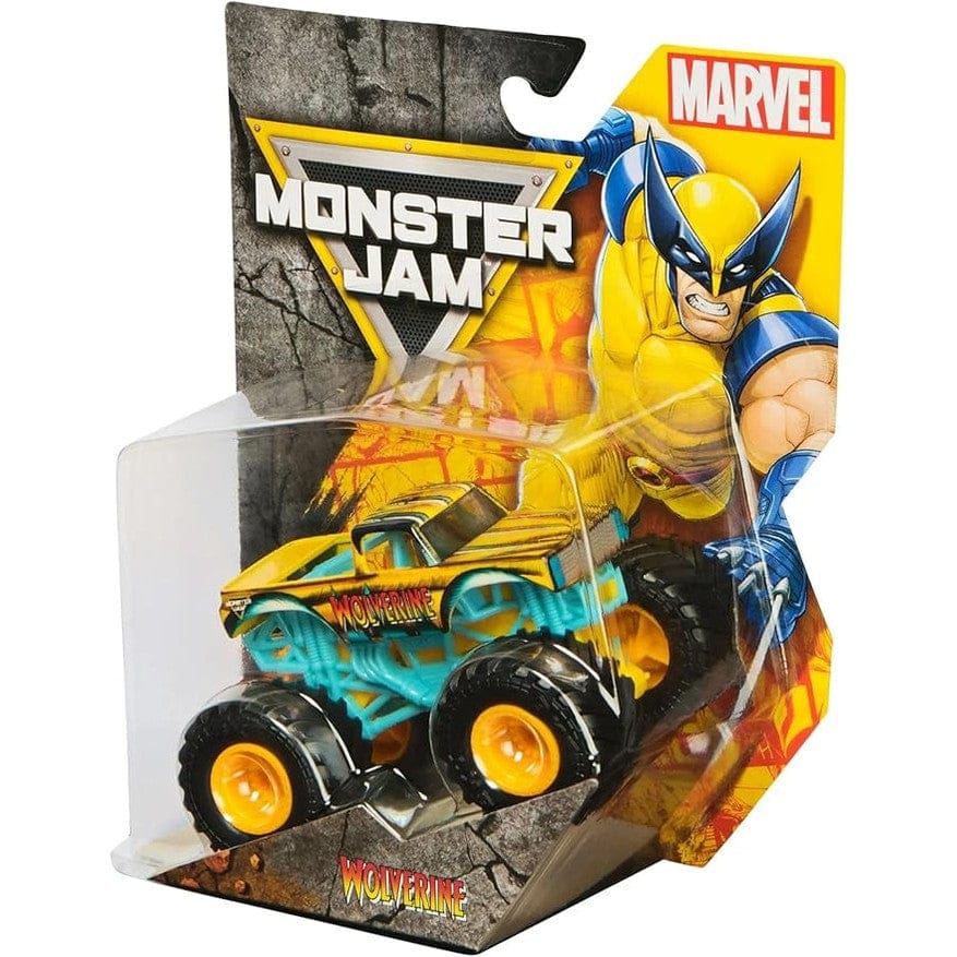 Monster Jam - Official Marvel Series 4 Die-Cast 1:64 - Wolverine 681147014763