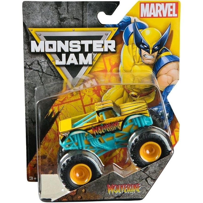 Monster Jam - Official Marvel Series 4 Die-Cast 1:64 - Wolverine 681147014763