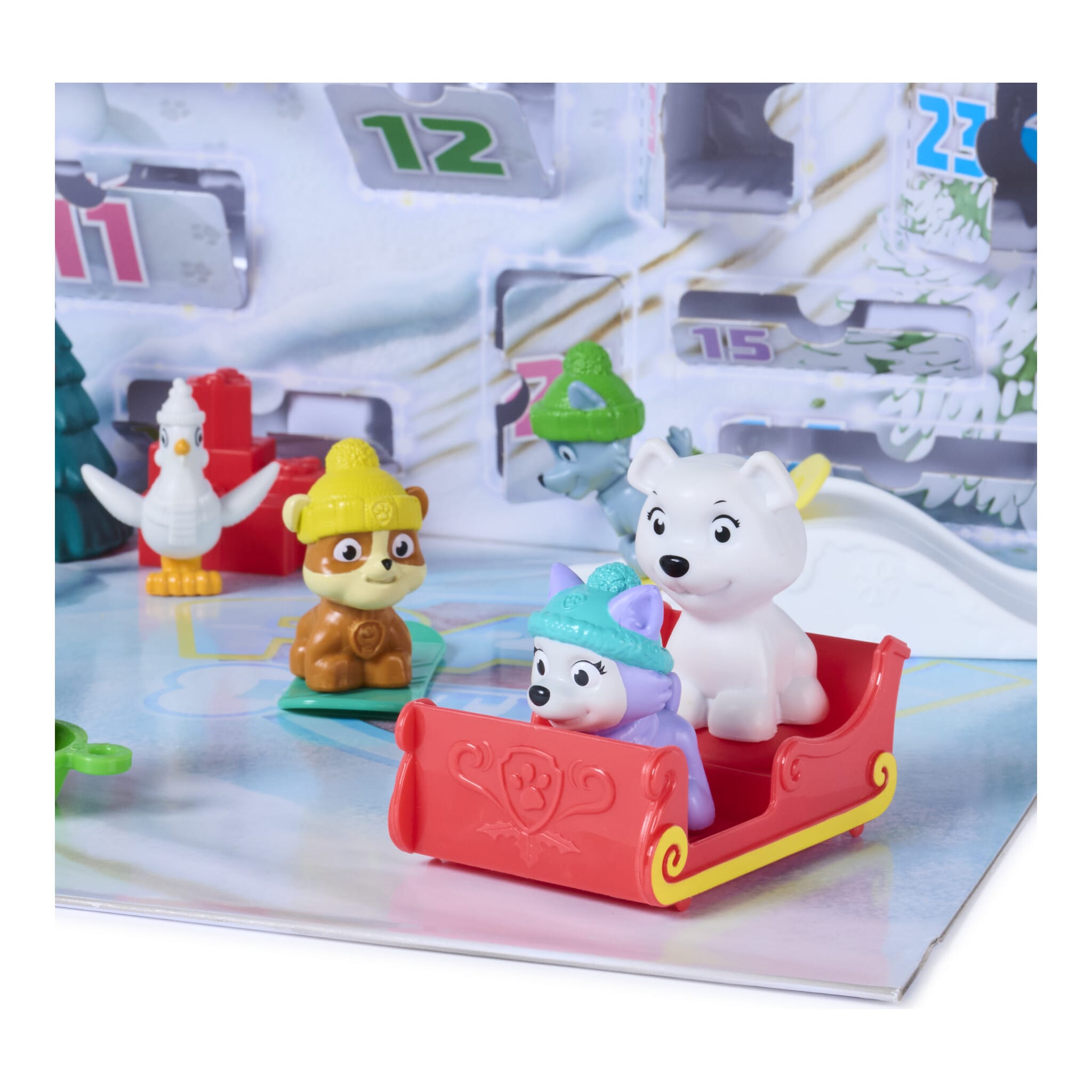 PAW Patrol Advent Calendar with 24 Toy Surprises