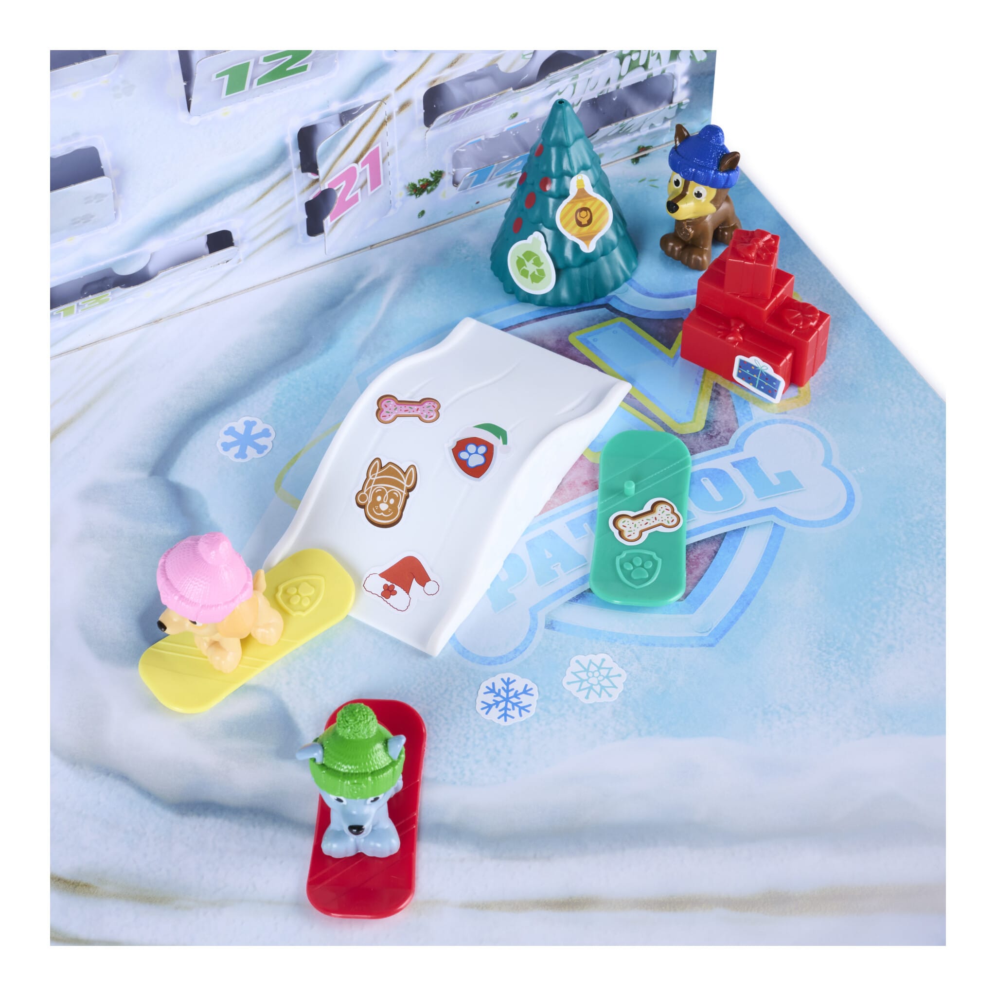 PAW Patrol Advent Calendar with 24 Toy Surprises