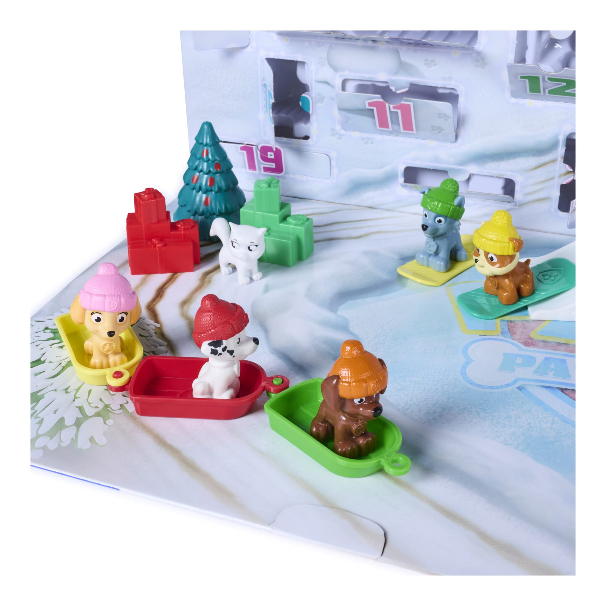 PAW Patrol Advent Calendar with 24 Toy Surprises