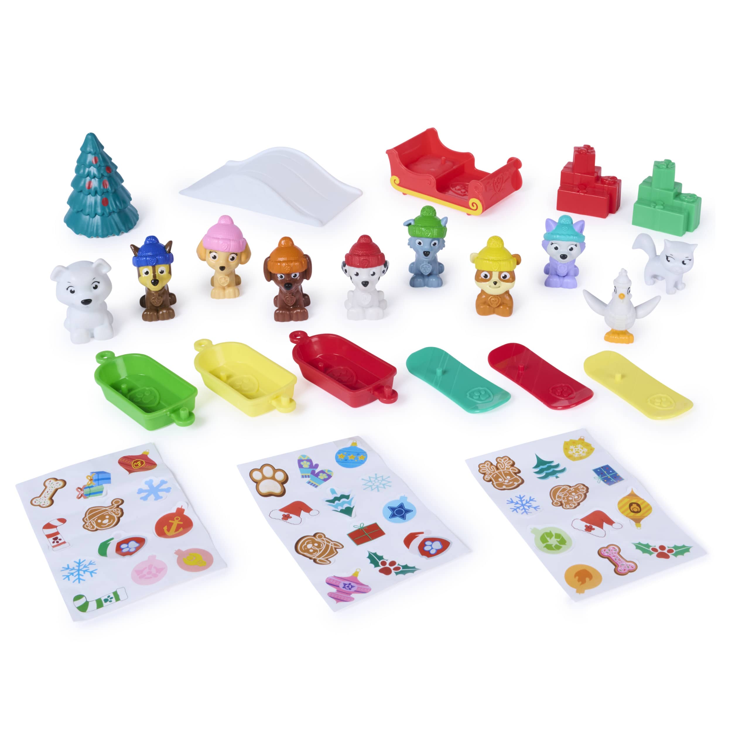 PAW Patrol Advent Calendar with 24 Toy Surprises