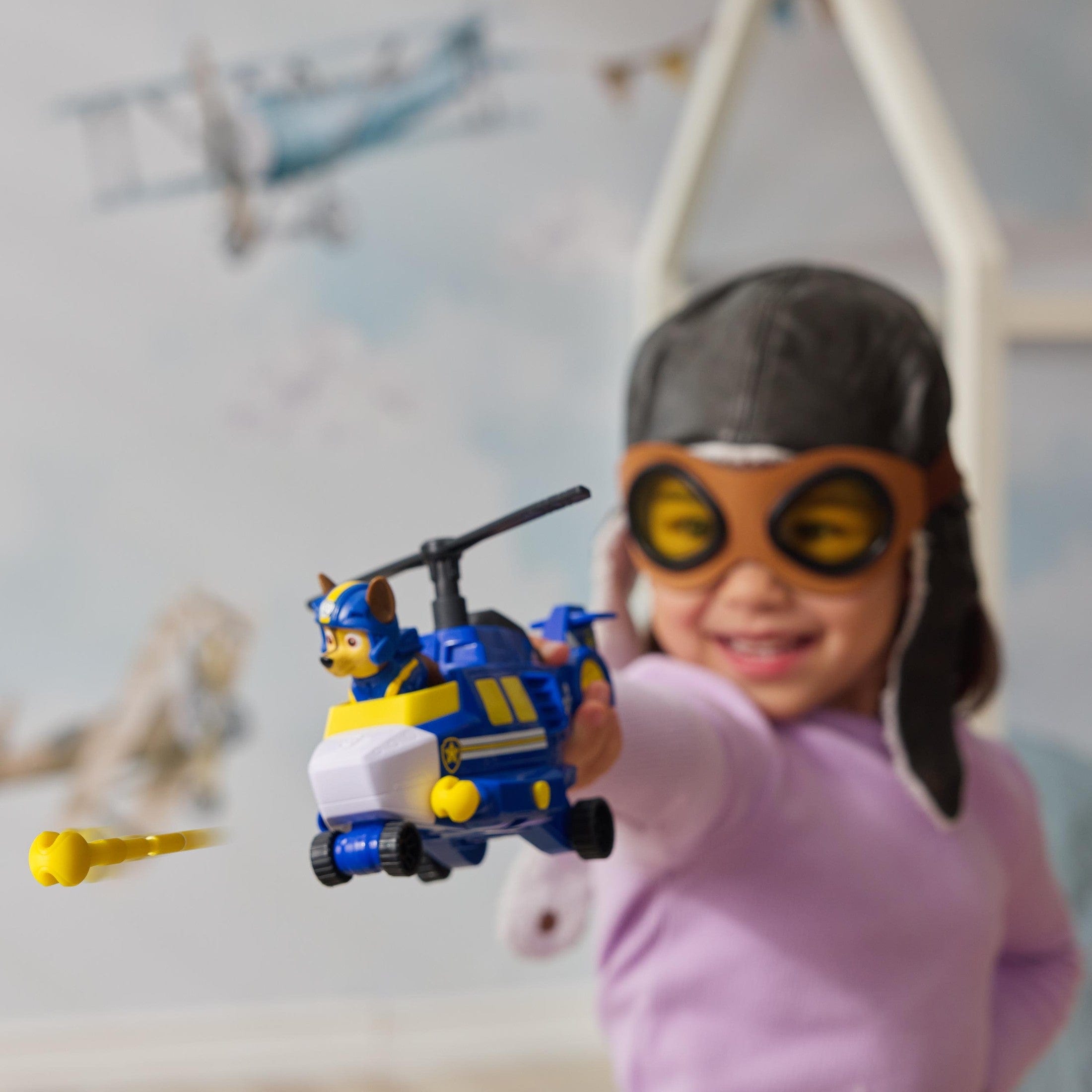 Paw Patrol Air Rescue Themed Vehicle Chase Playset 681147036758