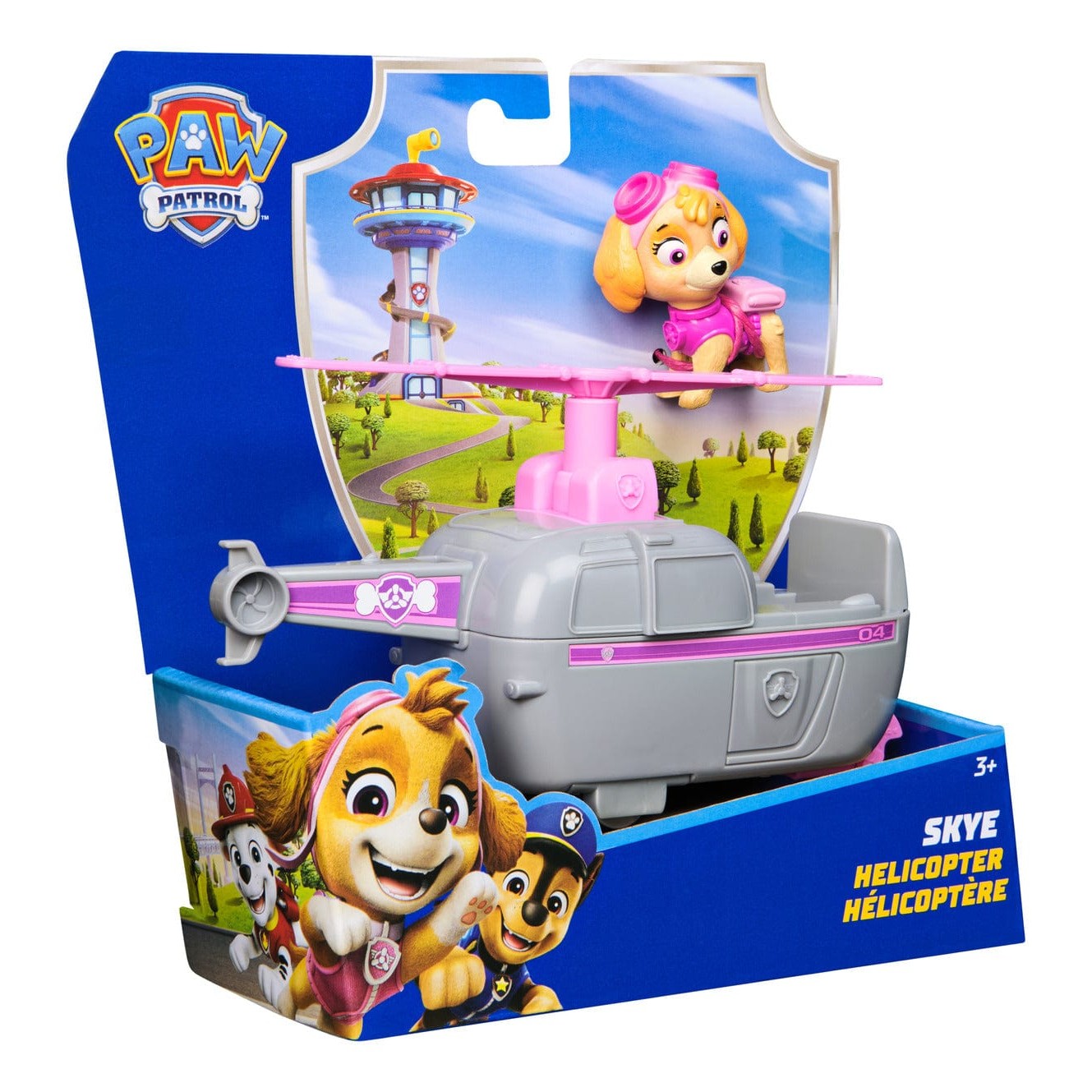 Paw Patrol Skye Basic Vehicle Toy For Kids Playset