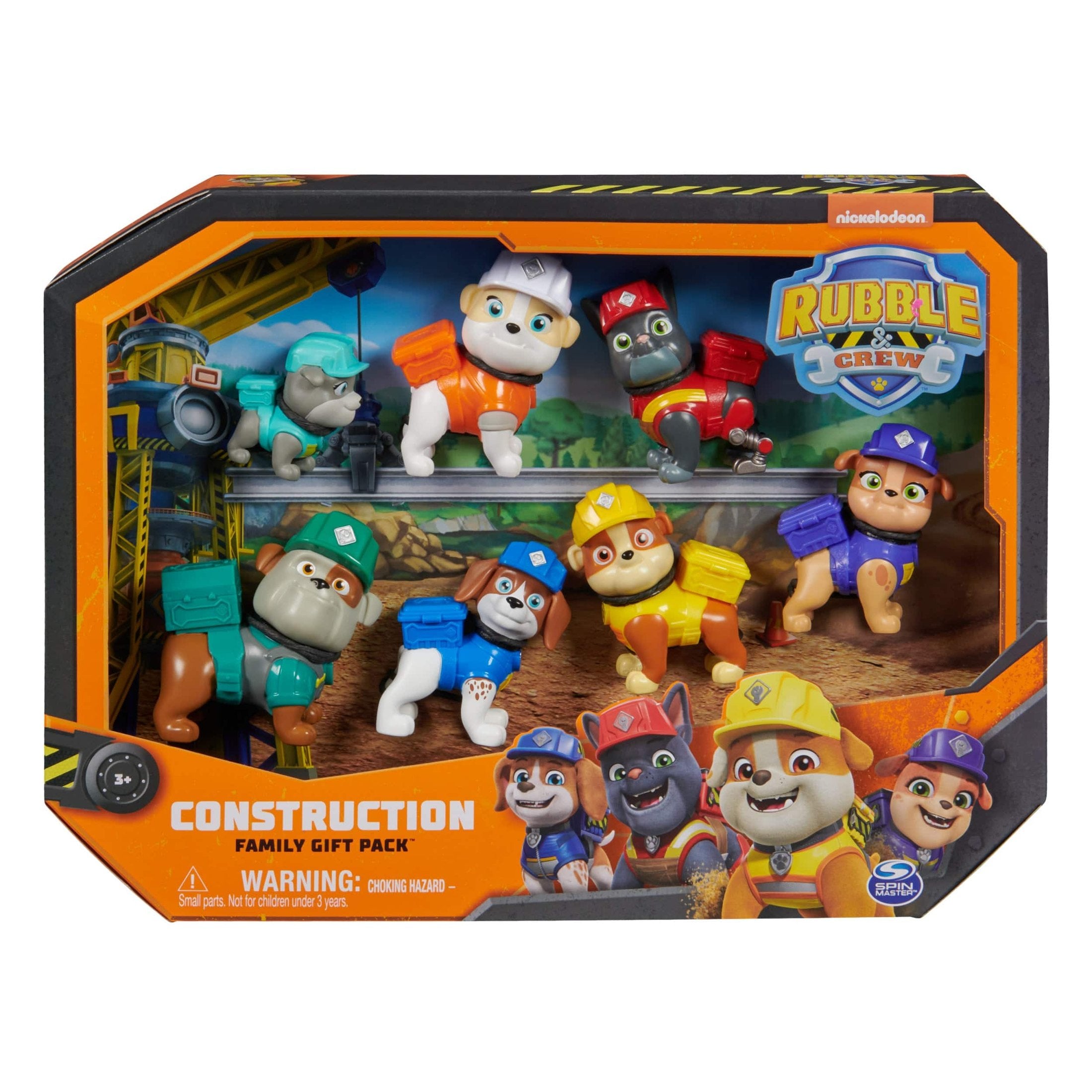 Rubble & Crew Construction Family Gift Pack 778988467206