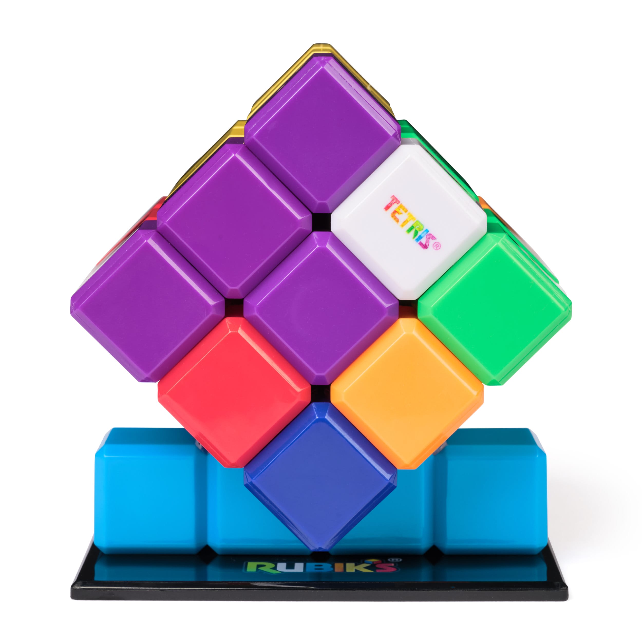 Rubik's x Tetris Cube Tetrimino Matching Puzzle 681147125544