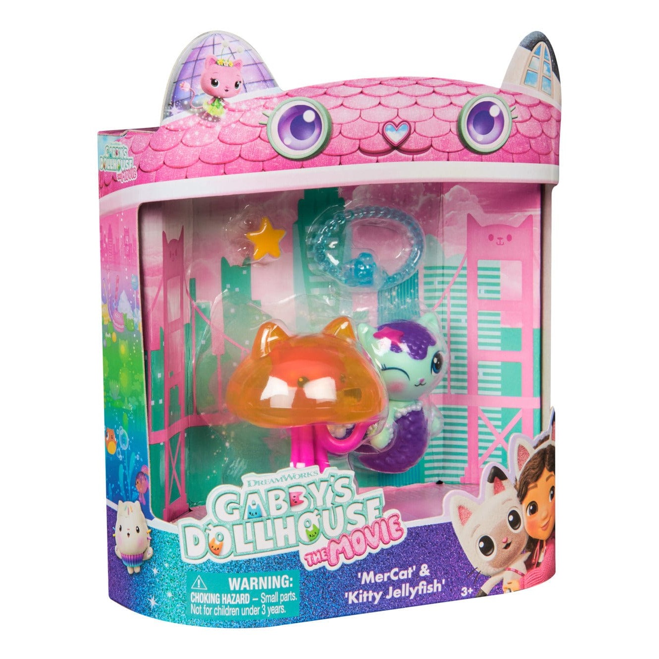 Spin Master Gabby's Dollhouse Movie Aquarium 2 Pack Playset