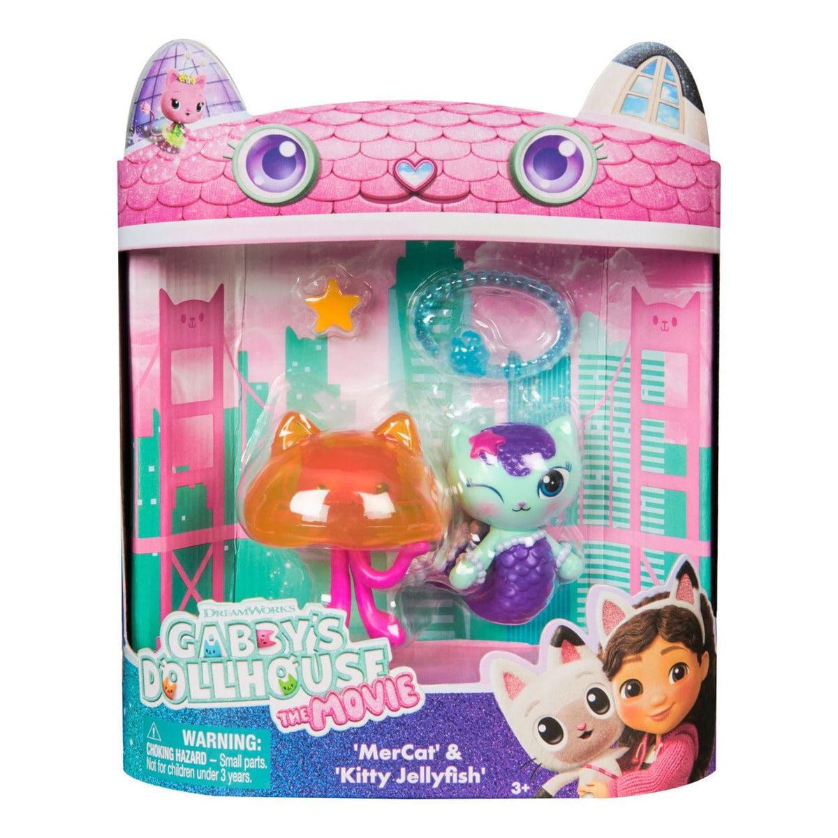 Spin Master Gabby's Dollhouse Movie Aquarium 2 Pack Playset