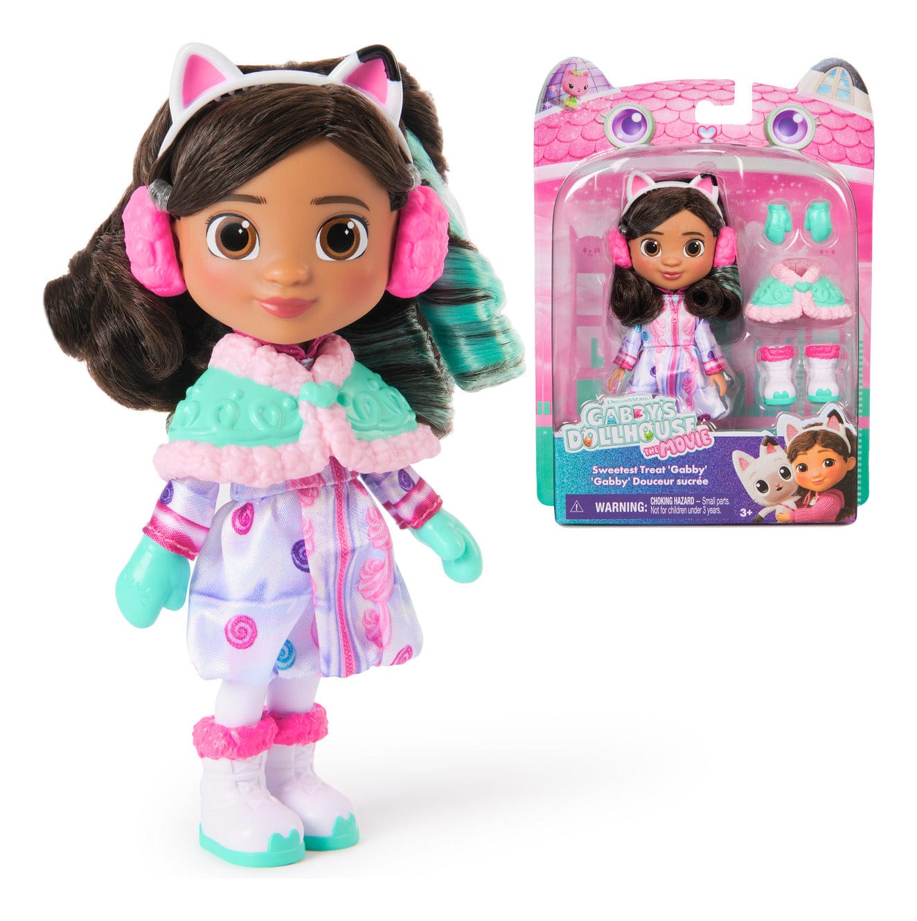 Spin Master Gabby's Dollhouse Movie Confection Doll Toy