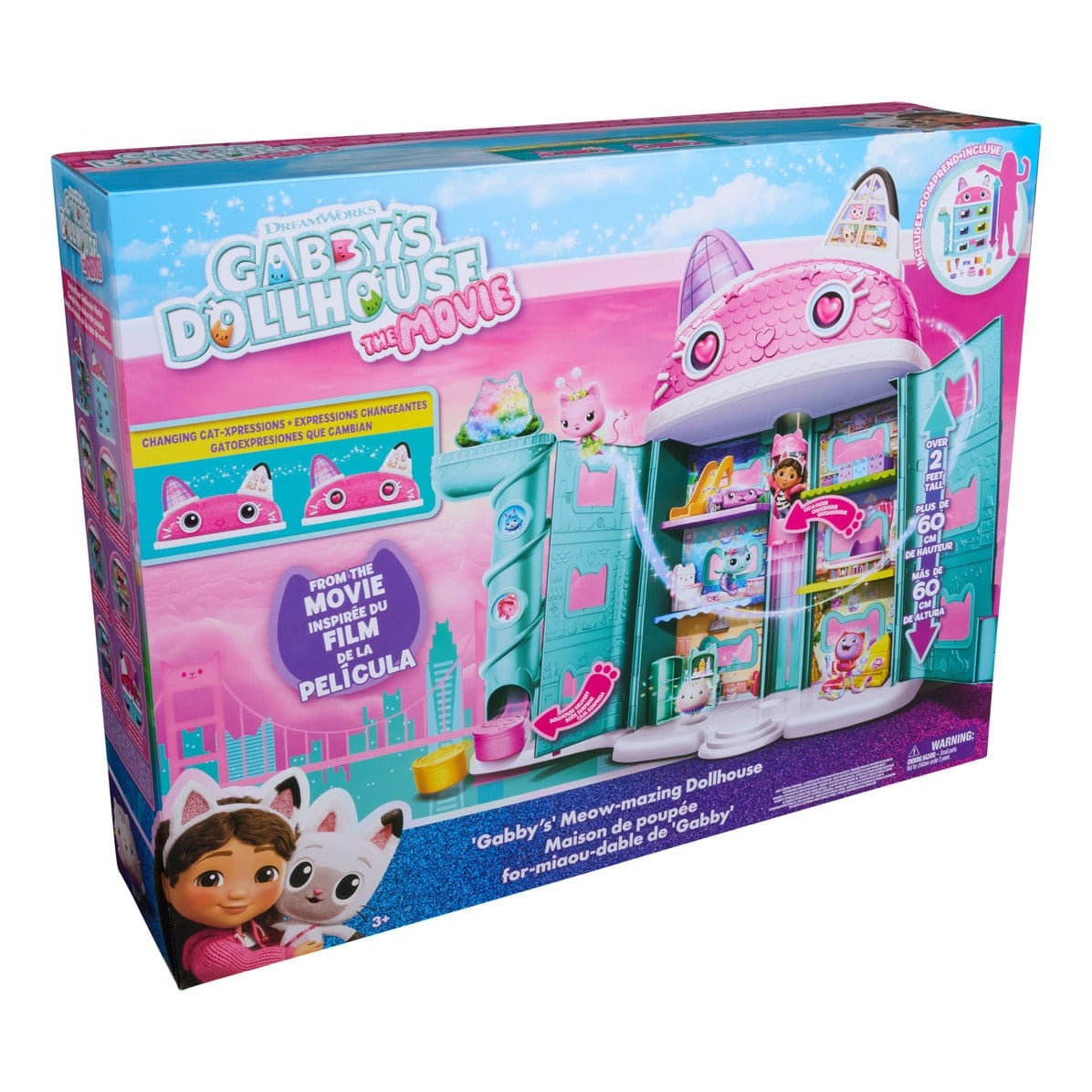 Spin Master Gabby's Dollhouse Movie Dollhouse Playset