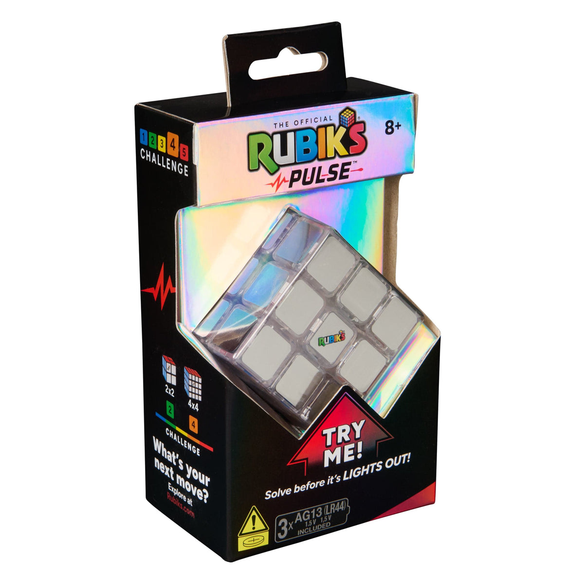 Spin Master Rubiks Pulse Cube Puzzle Toy Challenge