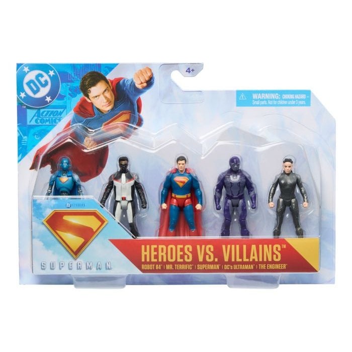 Superman - 3in Battle 5 Pack 681147076099