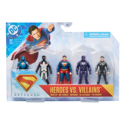 Superman - 3in Battle 5 Pack 681147076099