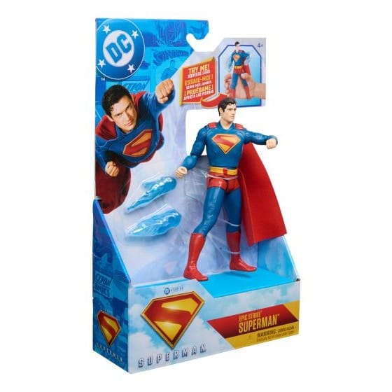 Superman 6" Superman Battle Attack Superman Feature Figure 681147071759