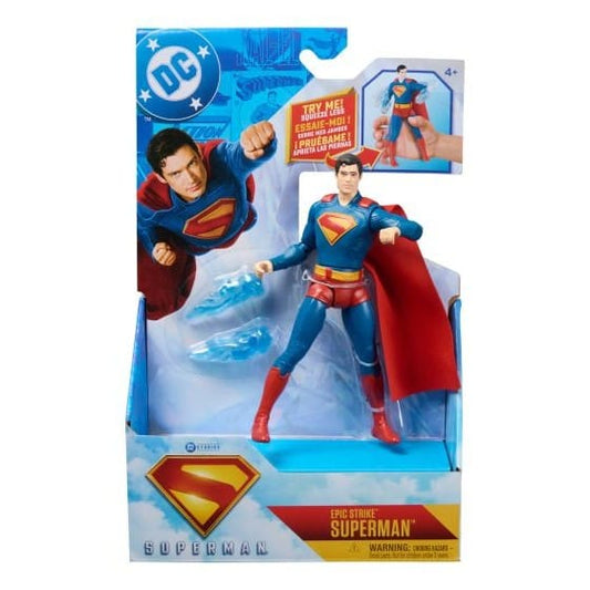 Superman 6" Superman Battle Attack Superman Feature Figure 681147071759