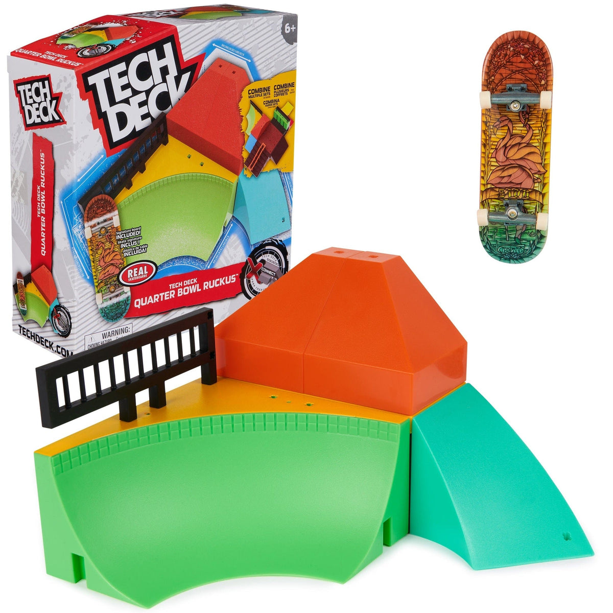 Tech Deck – X-Connect Ultra Hip Jump Skater Toy 681147022584