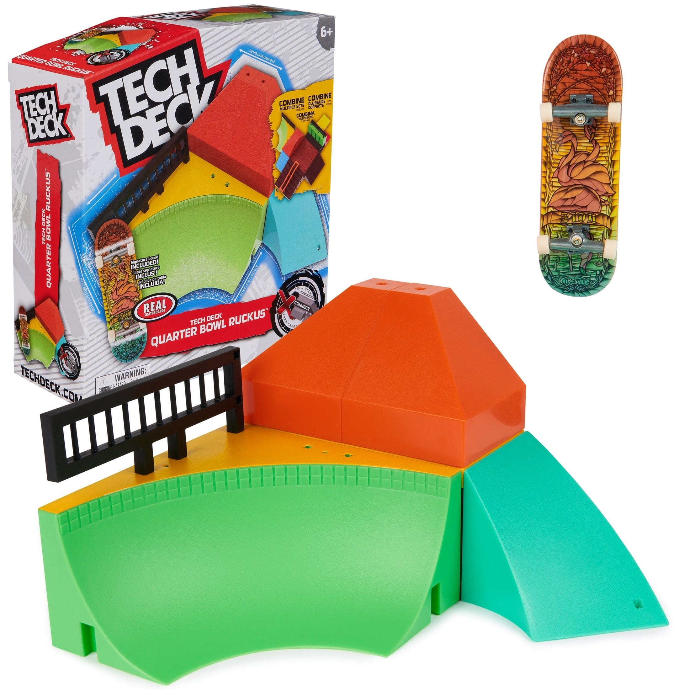 Tech Deck – X-Connect Ultra Hip Jump Skater Toy 681147022584