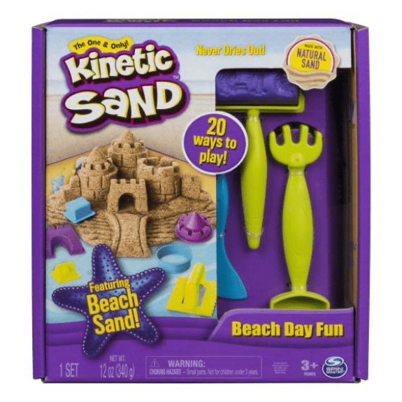 Spin Master: Kinetic Sand Beach Day Fun Set 778988515570