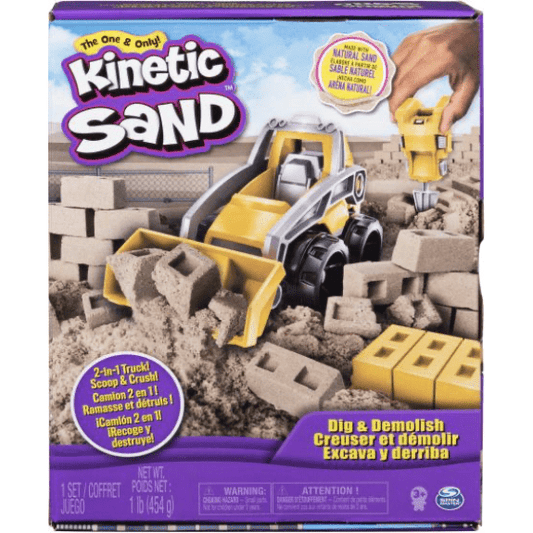 Spin Master: Kinetic Sand Dig n Demolish 778988543641