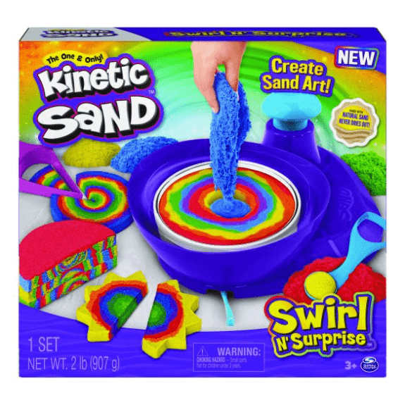 Spin Master: Kinetic Sand Swirl 'N' Surprise 778988380048