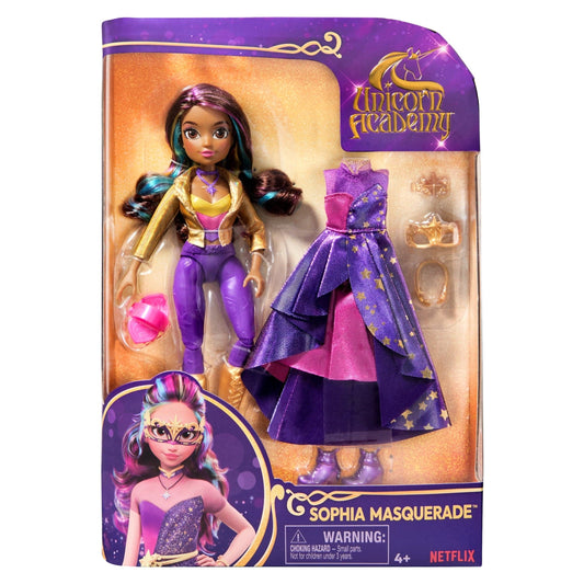 Unicorn Academy Deluxe Sophia Masquerade Doll Playset 778988454688